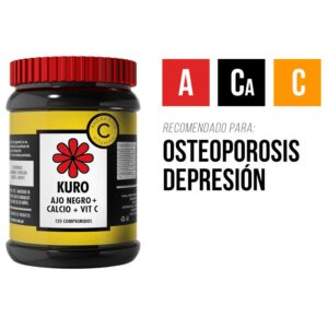 Comprimidos - Ajo Negro + Calcio + Vitamina C
